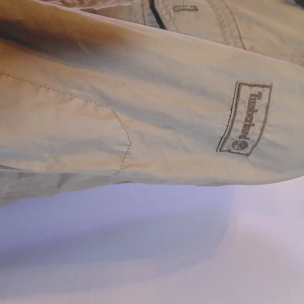 Timberlan Khaki full zip mid lenght jacket medium. - Picture 3 of 8
